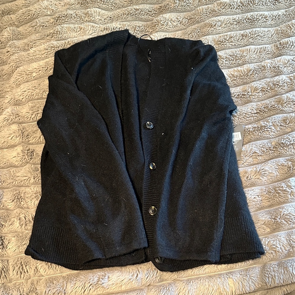 Vince Camuto Charcoal Knit Sweater